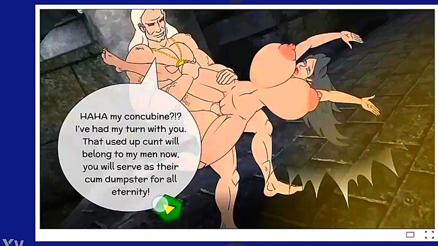 Big-Breasted Hentai Babe Shows Off Her Massive Tits In Sexy Anime Scene