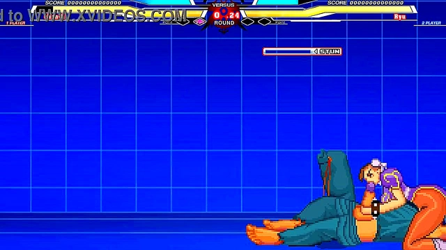 Chun-Li Takes On Long in Intense Hentai Sex Battle With Juicy Cumshot Finale