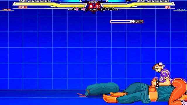 Chun-Li Takes On Long in Intense Hentai Sex Battle With Juicy Cumshot Finale