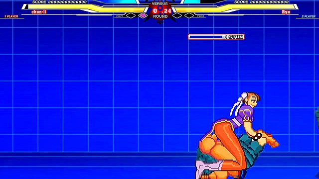 Chun-Li Takes On Long in Intense Hentai Sex Battle With Juicy Cumshot Finale