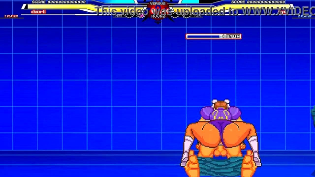 Chun-Li Takes On Long in Intense Hentai Sex Battle With Juicy Cumshot Finale