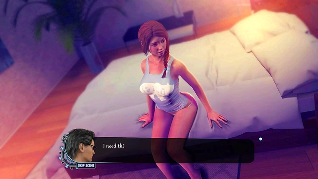 New Beginnings – 3D Anime Couple Explore Passion In Visual Novel Style