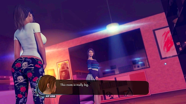 New Beginnings – 3D Anime Couple Explore Passion In Visual Novel Style