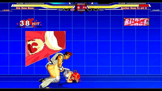 Hentai Kung FuGirl Battles Dongwan for Intense Sex&Cumshot Climax