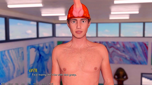 Two Busty Anime Teens Kiss Passionately While Planning Their Business Venture