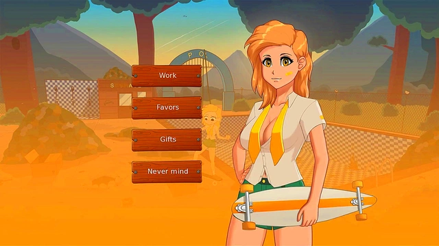 Sexy 3D Anime Babe Tempts You at Camp Mourning Wood With Her Lacy Bra