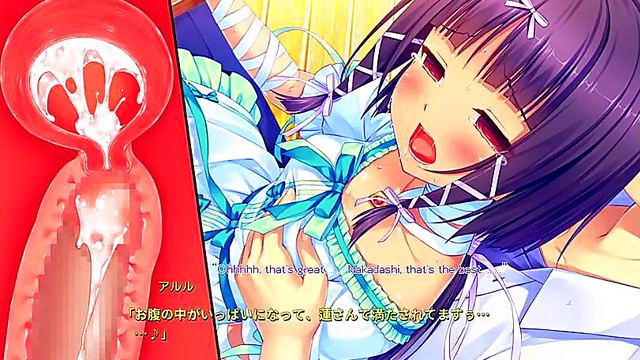 Horny Demoness Seduces Hero for Intense Anime Eroge Action