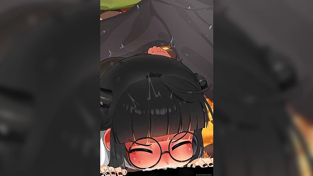 Petite Hentai Babe Deepthroats Big Cock For Intense Pleasure