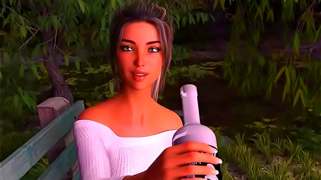 3D Anime Visual Novel – Being a Dick - Intense Hentai Gameplay Session