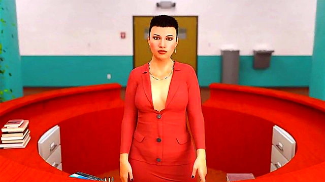 3D Anime Visual Novel – Being a Dick - Intense Hentai Gameplay Session