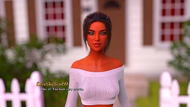 3D Anime Visual Novel – Being a Dick - Intense Hentai Gameplay Session