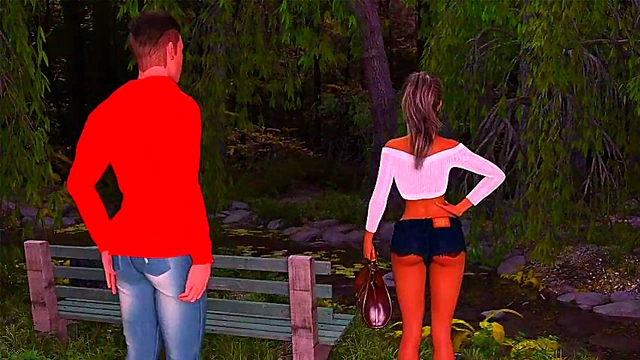 3D Anime Visual Novel – Being a Dick - Intense Hentai Gameplay Session