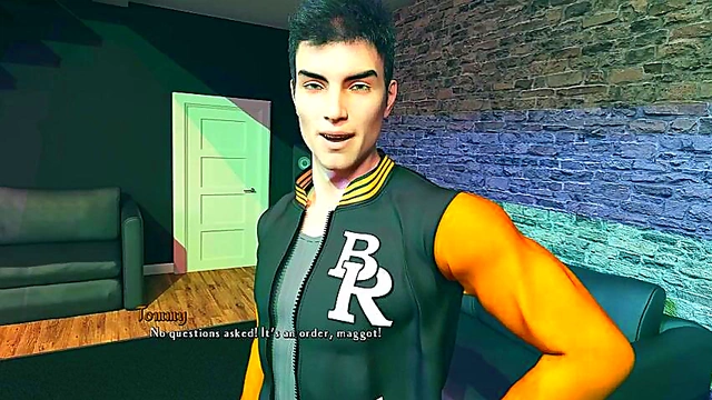 3D Anime Visual Novel – Bottlespin Game Leads to Hot Hentai Action