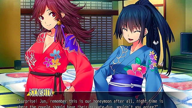 Threesome Commander Babes Episode 14 – Busty Hentai Girls Get Fucked Hard