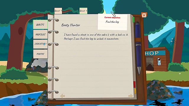 NakedQueen Takes Charge In 3D Anime Visual Novel Camp Adventure