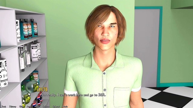 Josy The Busty Store Clerk Seduces You With Her Giant Tits And Curves In 3D Hentai Game