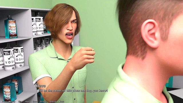 Josy The Busty Store Clerk Seduces You With Her Giant Tits And Curves In 3D Hentai Game