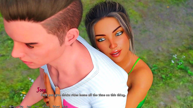 Josy The Busty Store Clerk Seduces You With Her Giant Tits And Curves In 3D Hentai Game