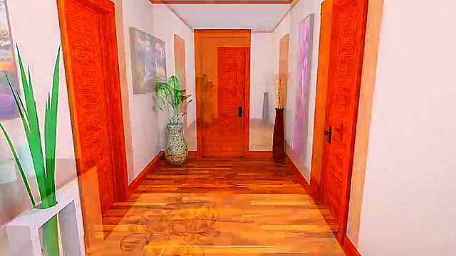 Heather's Intense 3D Hentai Masturbation Adventure in Being a DIK