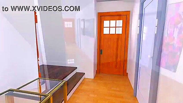 Heather's Intense 3D Hentai Masturbation Adventure in Being a DIK