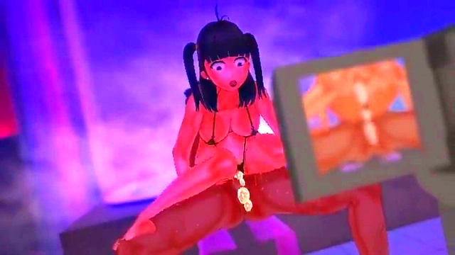 Busty Hentai Slut Rides Dick for Squirt Orgasms & Creampie Finishes