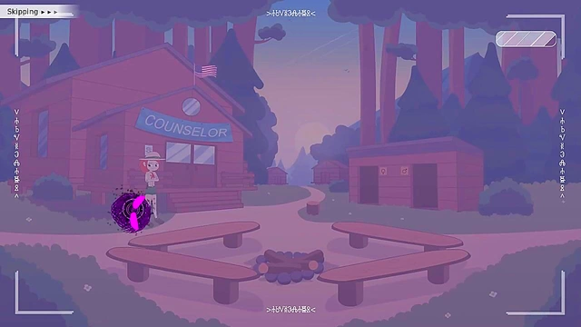 Naked Girls Take Center Stage at Camp Mourning Wood for Explicit Fun