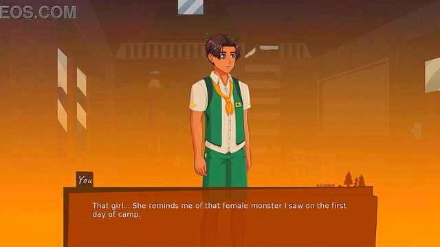 Horny Girls at Camp Mourning Wood Take On 3D Anime Cocks in Visual Novel Fun