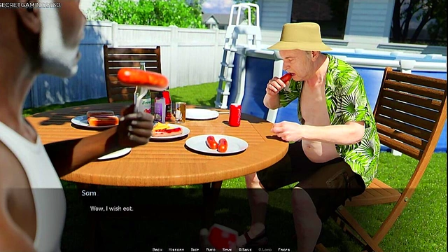 Hot Milf Neighbor Gets Fucked By Cheating Couple And Their Friend In 3D Hentai Game
