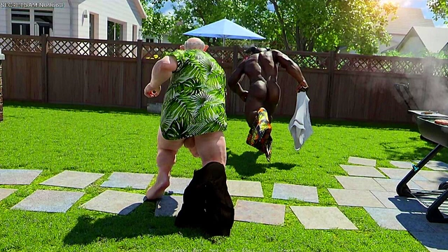 Hot Milf Neighbor Gets Fucked By Cheating Couple And Their Friend In 3D Hentai Game
