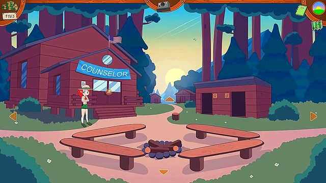 Sexy Lifeguard Takes 3D Anime Dick In Camp Mourning Wood Adventures