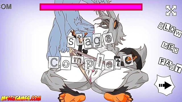 Japanese Hentai Cartoon Couple Engage in Eroge Anime Sex Session