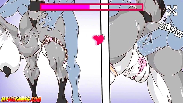 Japanese Hentai Cartoon Couple Engage in Eroge Anime Sex Session