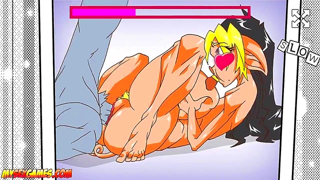 Japanese Hentai Cartoon Couple Engage in Eroge Anime Sex Session