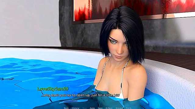 Sexy Anime Babe Shows Off Her Hot Body During Acting Lesson Seduction