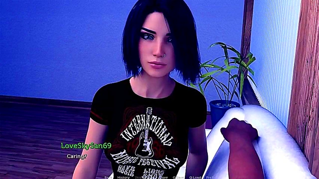 Sexy Anime Babe Shows Off Her Hot Body During Acting Lesson Seduction