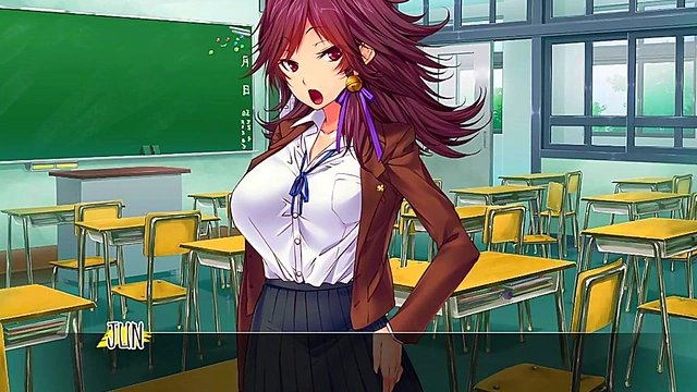 Busty Commander Babe Gets Titty Fucked In Bathroom Fantasy Scene