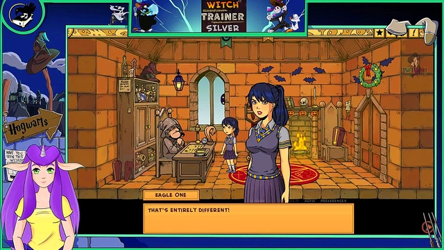 Sexy Anime Witch With Big Tits Trains HerVTuber Lover In Hot Hentai Session