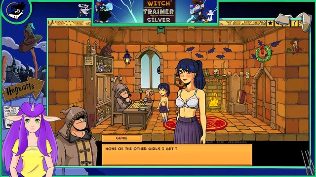 Sexy Anime Witch With Big Tits Trains HerVTuber Lover In Hot Hentai Session