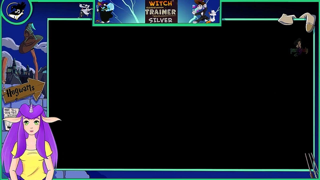 Sexy Anime Witch With Big Tits Trains HerVTuber Lover In Hot Hentai Session