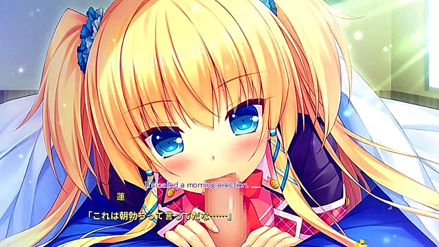 Horny Devil Takes Her Eroge Lover In Ecstatic Anime Sex Scene With Subtitles