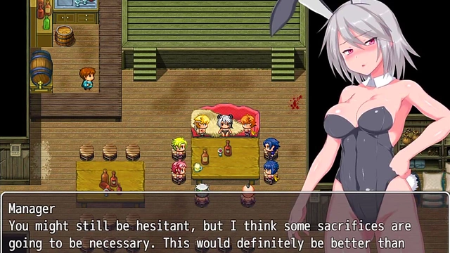 Hentai Game Outdoor Humiliation – Grace Suffers Publicly in Labyrinth Town