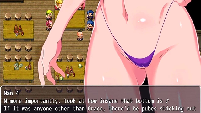 Hentai Game Outdoor Humiliation – Grace Suffers Publicly in Labyrinth Town