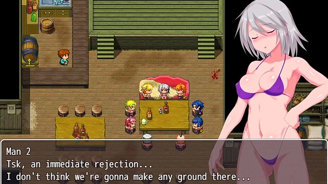 Hentai Game Outdoor Humiliation – Grace Suffers Publicly in Labyrinth Town