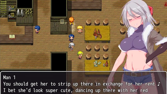 Hentai Game Outdoor Humiliation – Grace Suffers Publicly in Labyrinth Town