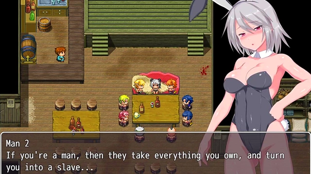 Hentai Game Outdoor Humiliation – Grace Suffers Publicly in Labyrinth Town