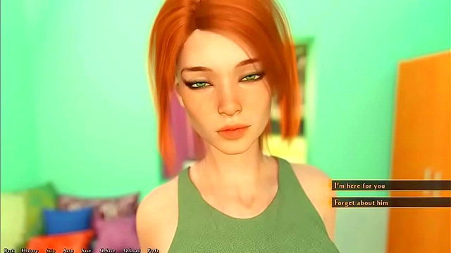 Massive Dik Gameplay – 3D Animevisual Novel Couple Enjoy Intense Hentai Action