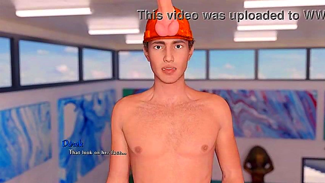 Massive Dik Gameplay – 3D Animevisual Novel Couple Enjoy Intense Hentai Action