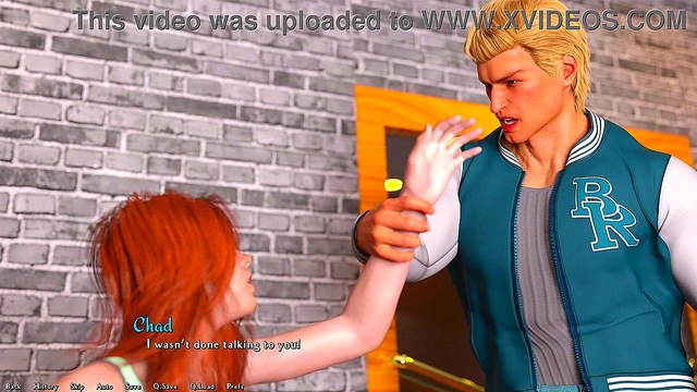Redheaded President Gets Help from Dik in Busty 3D Anime Adventure
