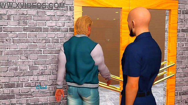 Redheaded President Gets Help from Dik in Busty 3D Anime Adventure