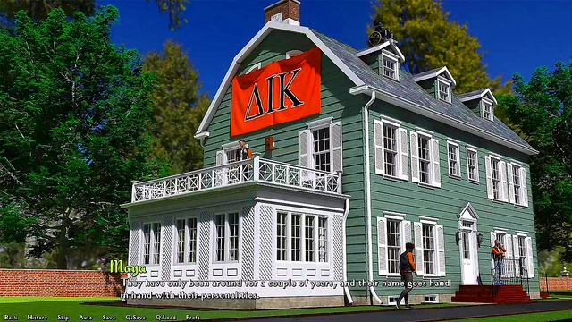 Redheaded President Gets Help from Dik in Busty 3D Anime Adventure